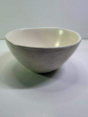Demdaco Textured Ceramic Bowl NEW